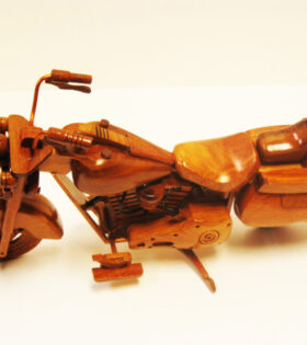 Wooden Motorcycle Models – World Designs Inc