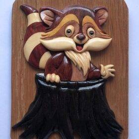 Racoon Puzzle Jewelry Box